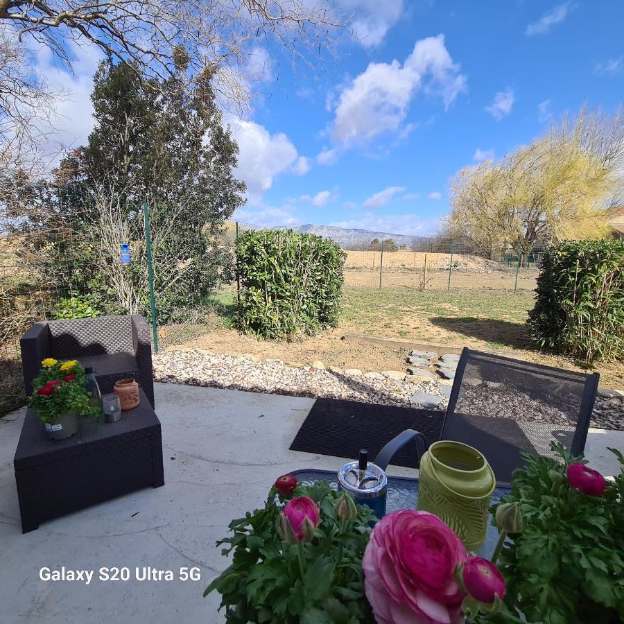 Mas Gabelys Superbe Vue Sainte Victoire Jardin Terrasse Et Piscine Trets Exterior foto