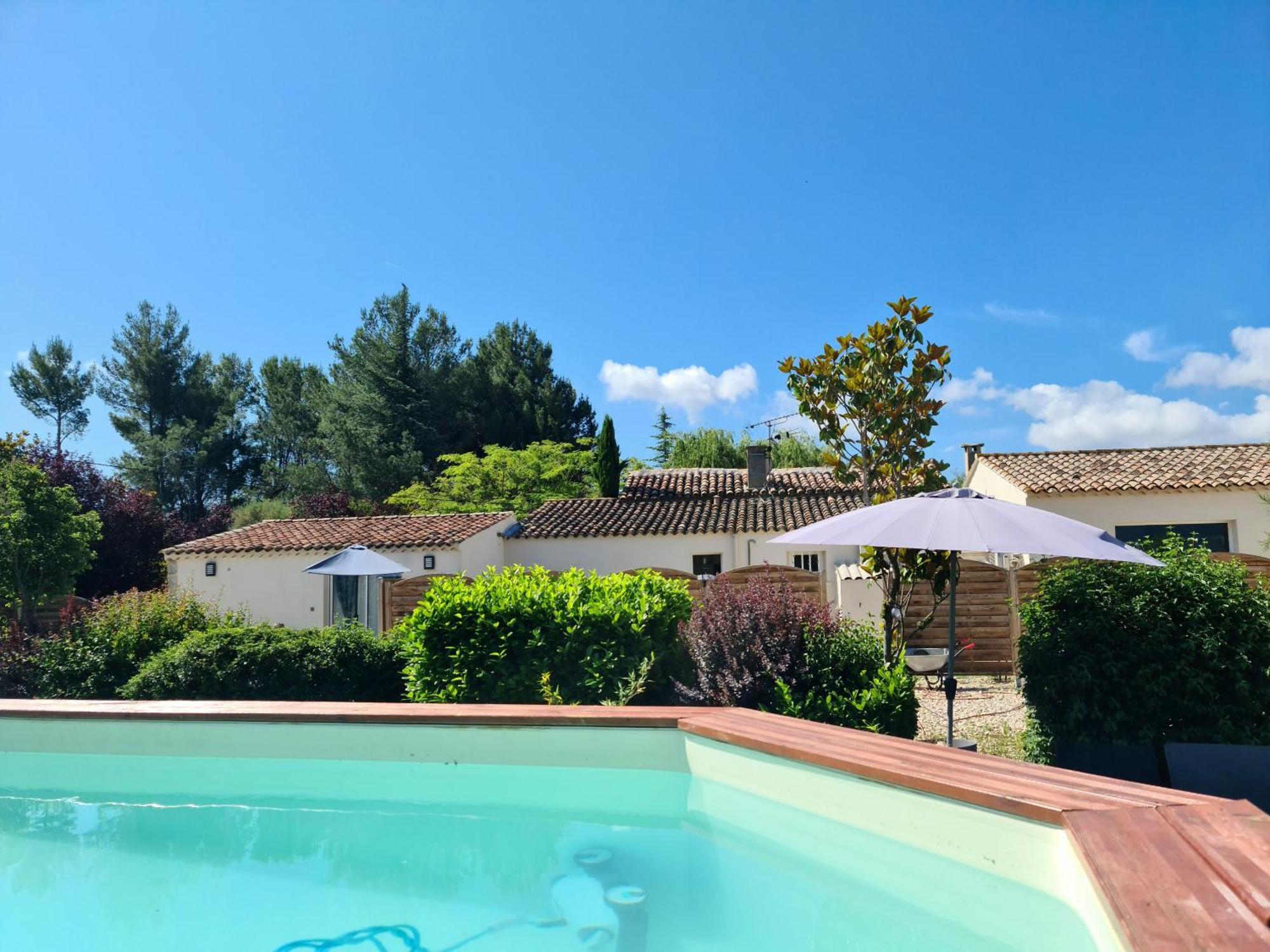 Mas Gabelys Superbe Vue Sainte Victoire Jardin Terrasse Et Piscine Trets Exterior foto